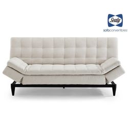 Sealy Futon Montreal Sofa Convertible - Sydney Tan