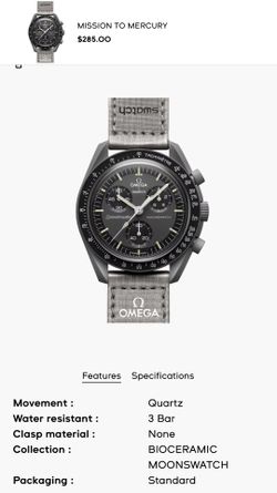Omega Swatch Mission To Mercury
