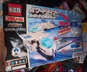 New Japan Takara Tomy Plarail Hyper Builder Powered Liner Cargo Transport Set