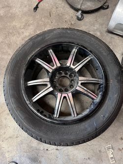 2 Tires With Rims
