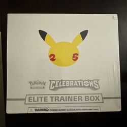 Pokemon 25th Celebration ETB! - no tear!