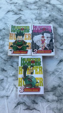 Hunter x Hunter volumes 1-3