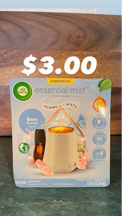 Air Wick Essential Mist Diffuser Starter Kit $3.00