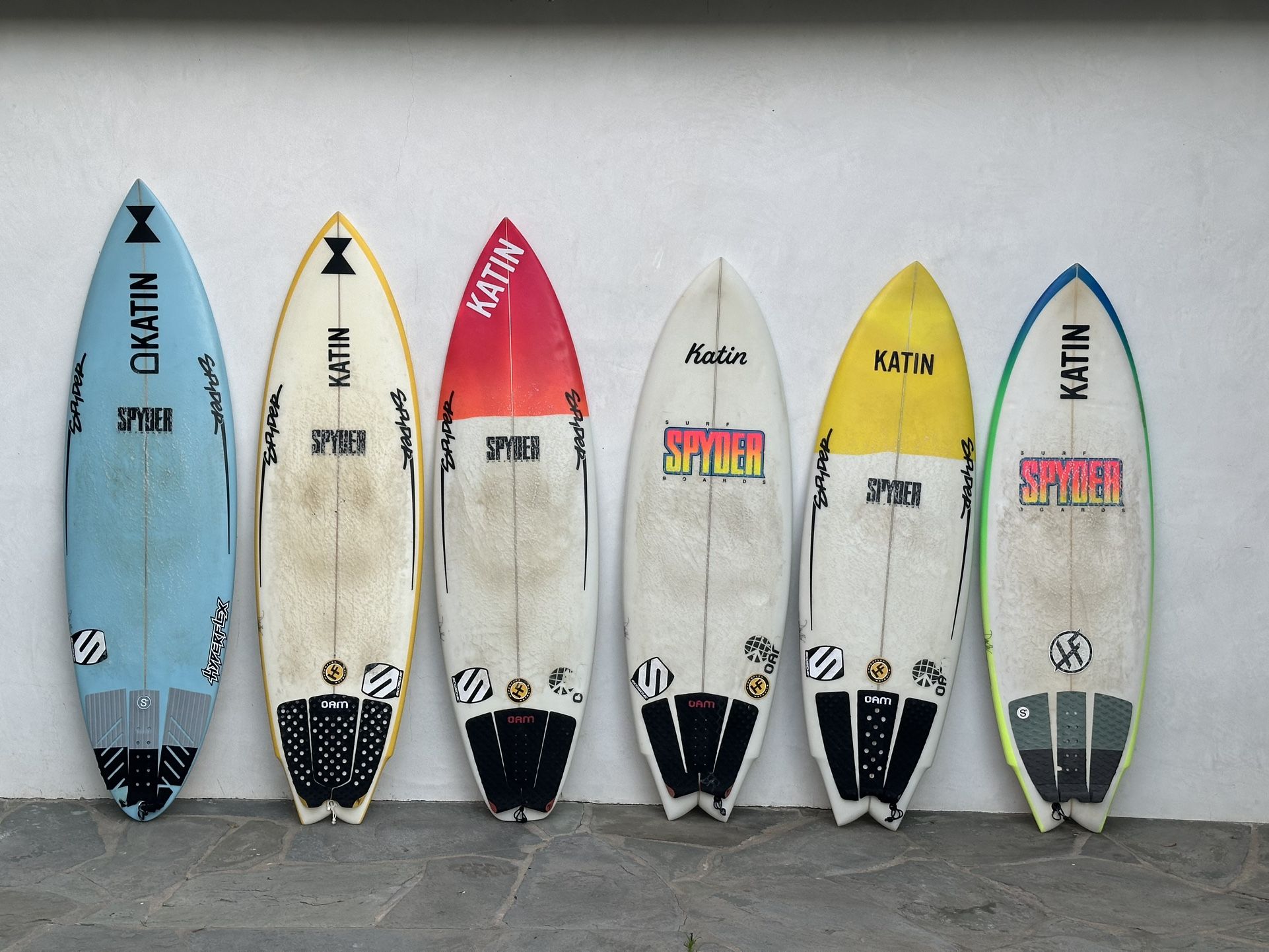 Surfboard Quiver (Spyder Surfboards) Great Condition 