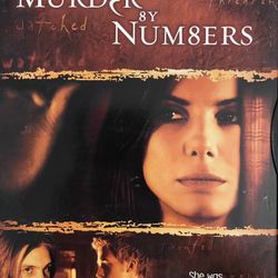 MURDER 8Y NUM8ERS Full-Screen Edition (DVD-2002) Sandra Bullock!
