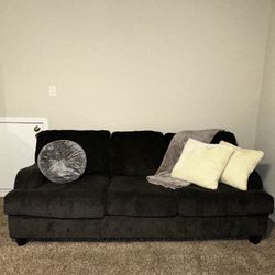 Dark Grey Comfy Couch