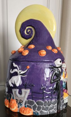 Vintage 2003 Nightmare Before Christmas Cookie Jar