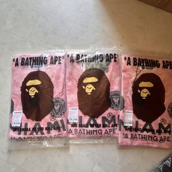 BAPE x Inter Miami FC Exclusive Pink