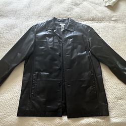 Liz Claiborne Men’s Fine Leather Jacket