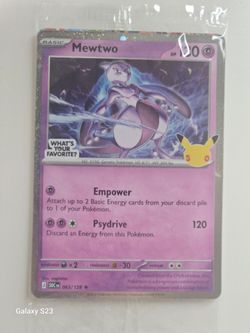 POKEMON MEWTWO 30TH CELEBRATION PROMO