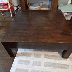Solid Wood Coffee Table 