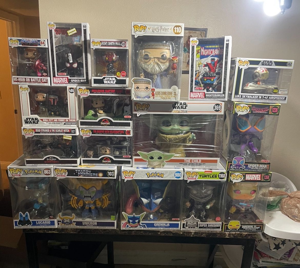 Funko Pop $10 Each One Price Firm