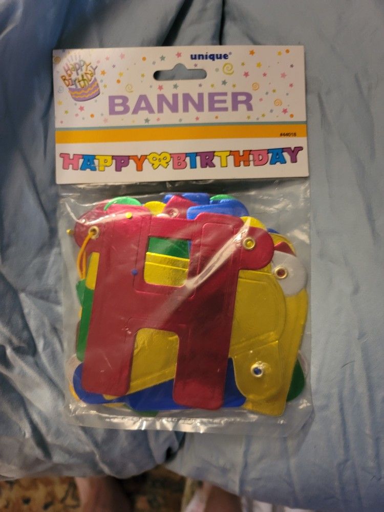 Happy Birthday Banner