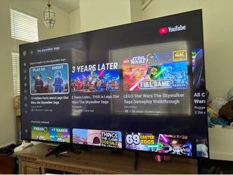 85” TCL 4k Tv