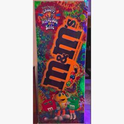 RARE VINTAGE Y2K M&M GROOVY LEXAN ARTWORK