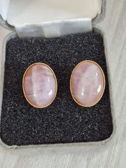 Aretes gold fillet piedras