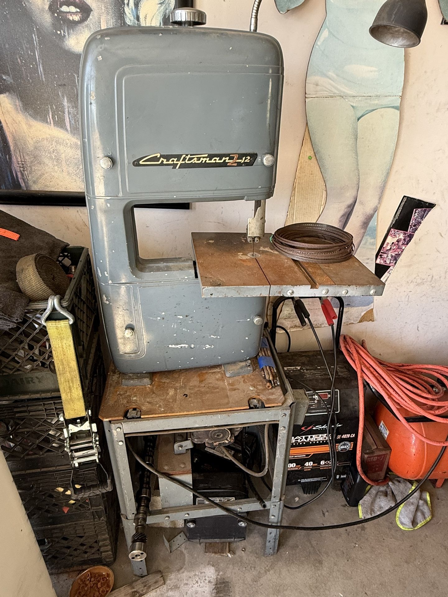 Craftman Bandsaw/table Top Drill