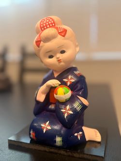 Japanese Vintage Hakata Doll
