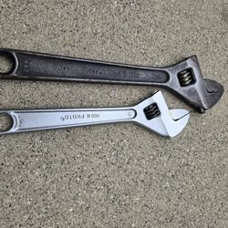 Proto Adjustable Wrenches 