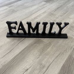 Family Sign Decor 