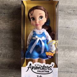 Original 1st EDITION! Disney Animators’ Collection 1st Edition Beauty and The Beast - Belle Doll - 16”  Sealed 