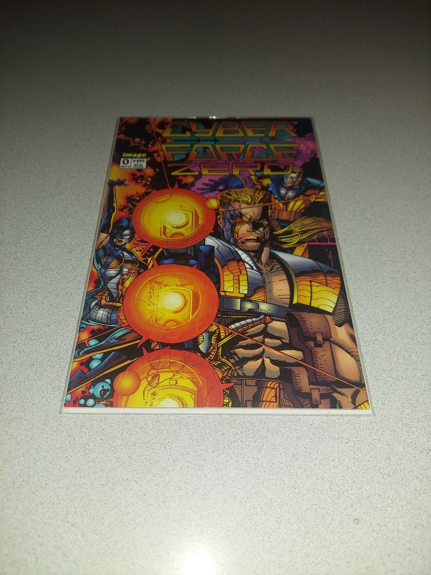1993 CYBER FORCE ZERO #0 COMIC BAGGED AND BOARDED 
