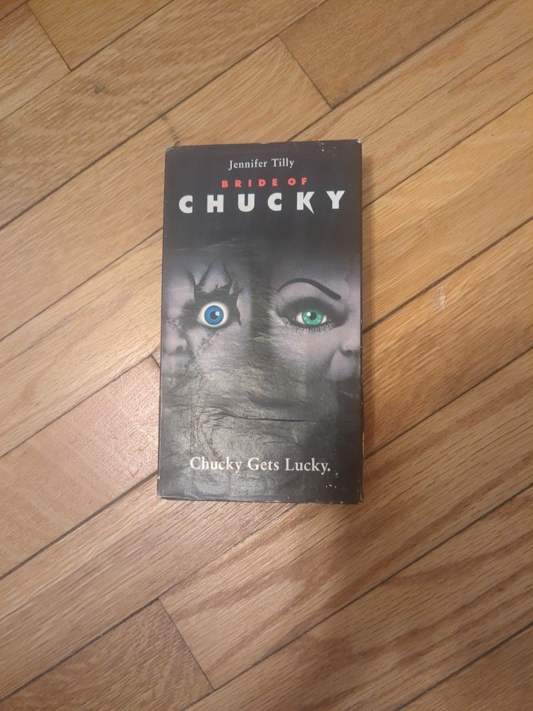 Bride Of Chucky VHS