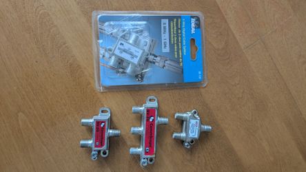Digital Cable Splitters Set Of 4 