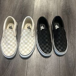Checkerboard Vans
