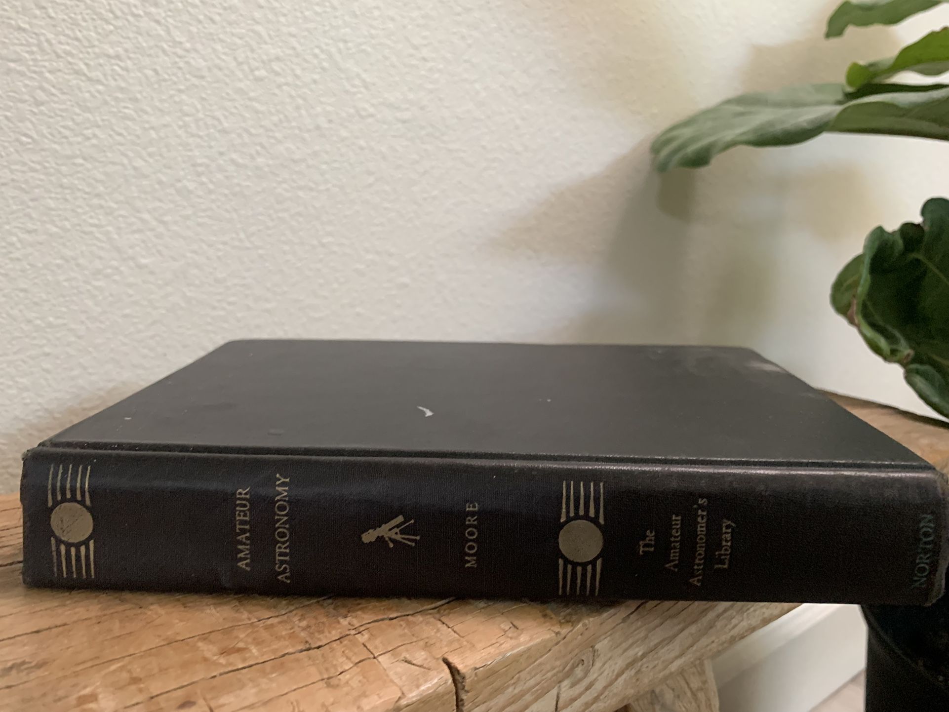Vintage Astronomy Book For Decor