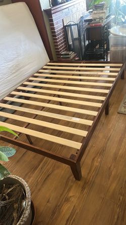 Bed frame and mattress