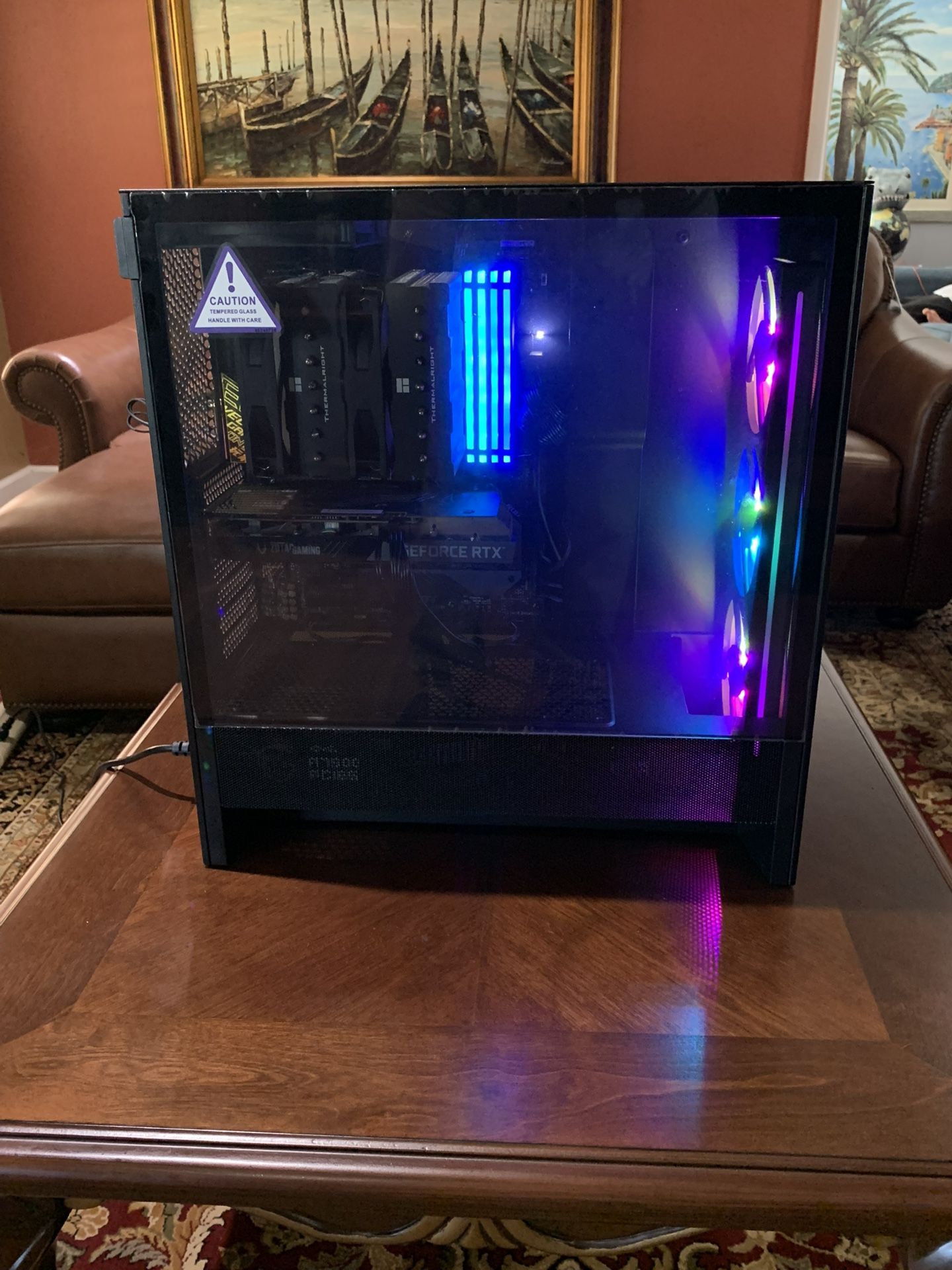  CUSTOM BUILT RTX 3060 + INTEL CORE I7 8700K GAMING PC