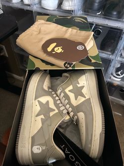 Bapesta Light Grey
