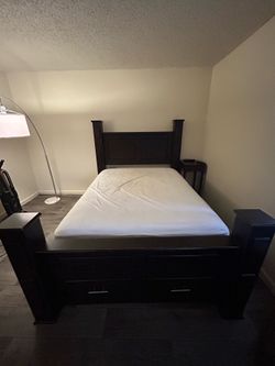 Queen Mattress and Bed Frame