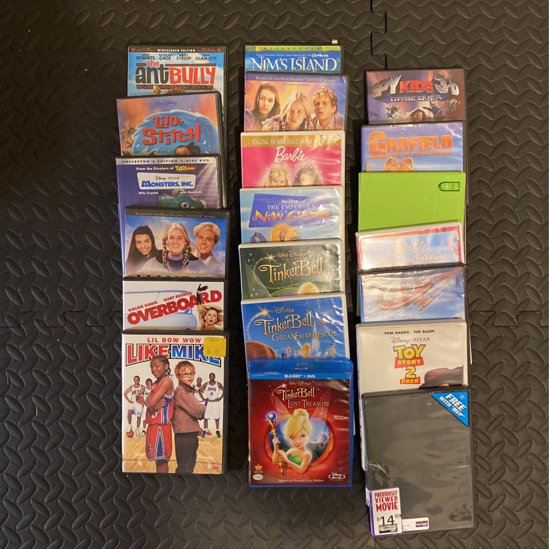 Collection Of Kids Movies