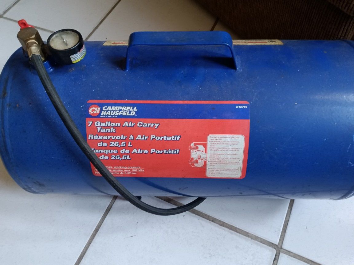 Air Tank Campbell Hausfeld 7 Gallons
