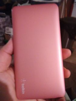 Pink Portable Charger