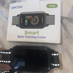 Dog bark training collar 