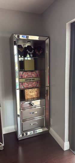 Mirrored Furniture with Drawers