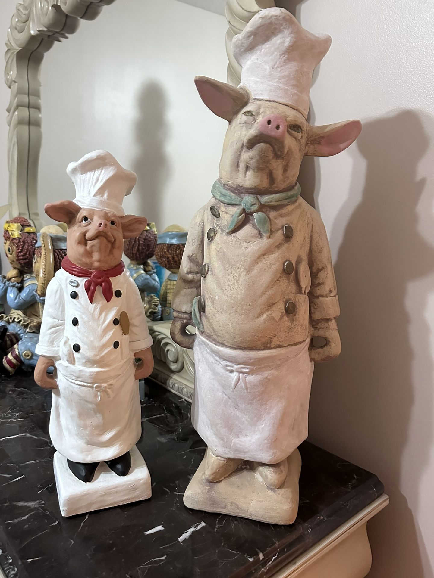 Three Chef Pigs