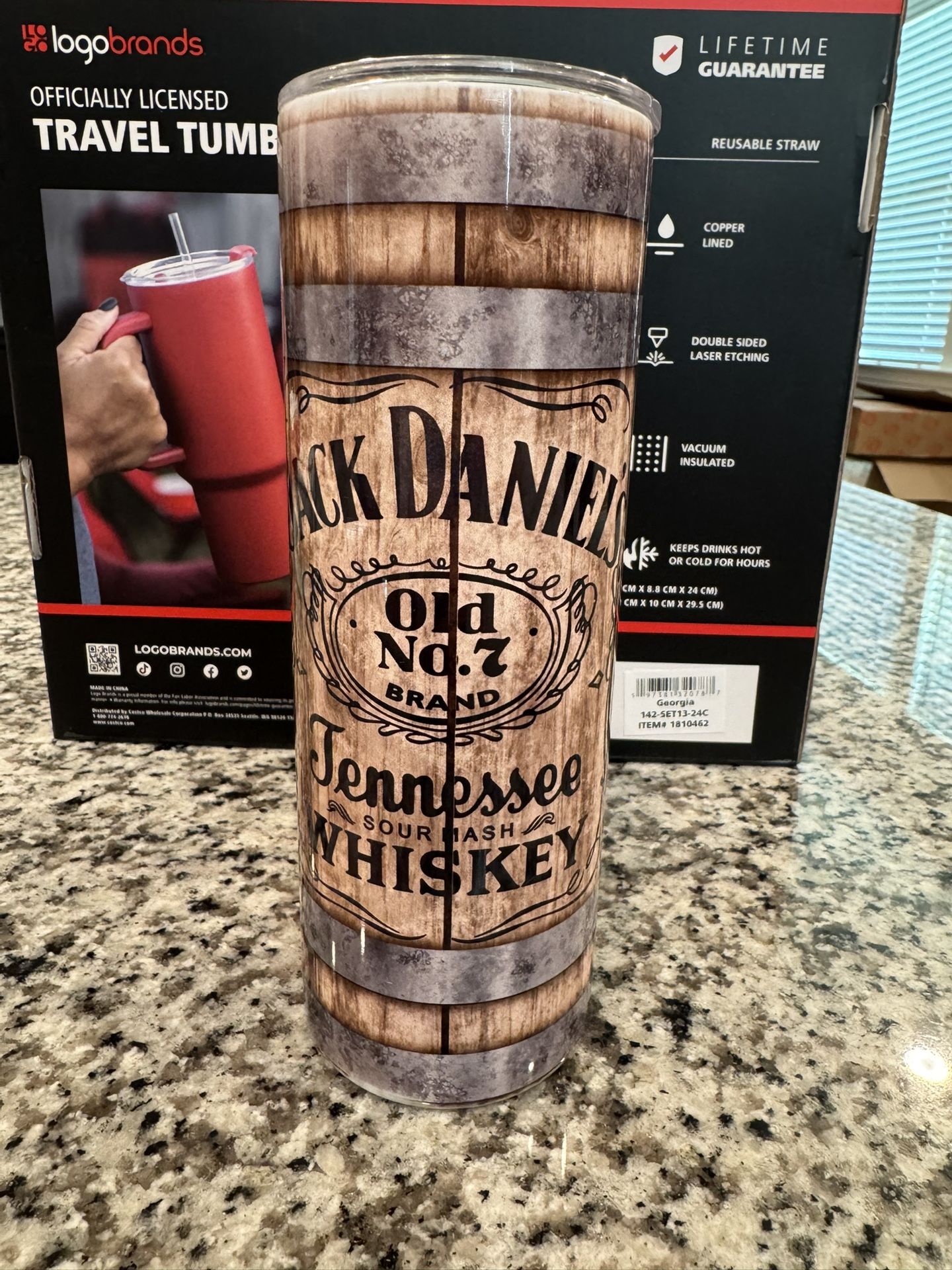 Jack Daniels Stainless Steel Tumbler