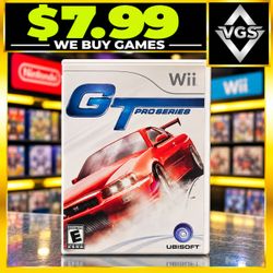 GT Pro Series Nintendo Wii Complete w/ Manual