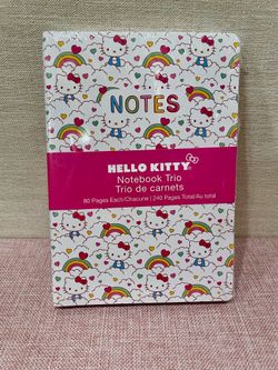 Hello Kitty Notebook trio