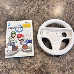 Mario kart Wii With Wheel