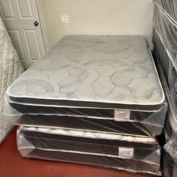 Full Size Mattress 14” Pillow Top – Brand New, Premium Comfort & Quality – Also Twin, Queen & King – Same Day Delivery!