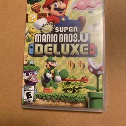 New Super Mario bros. U Deluxe