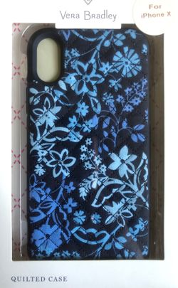 iPhone X quilted case