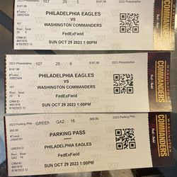 Redskins Eagles Tickets