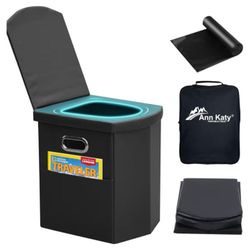 Ann Katy Upgrade XL Portable Toilet for Adults, Extra Large