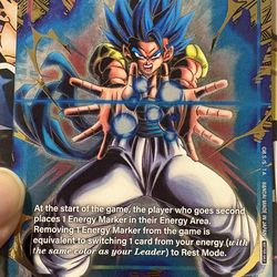 Energy marker gogeta